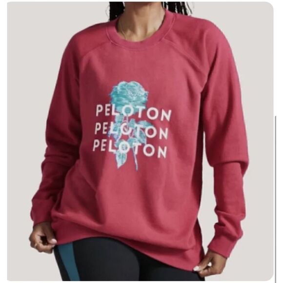 NWT Peloton Everyday Oversized Crewneck Sweatshirt - Picture 1 of 6